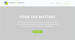 Desktop Screenshot of ottawataxservices.net